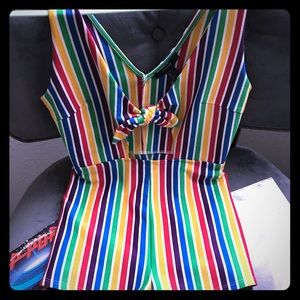 Rainbow Romper Playsuit